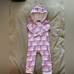 Milkbarn Lavender Hedgehog One Piece